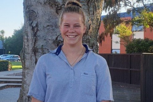 young farmer Hannah Nichols